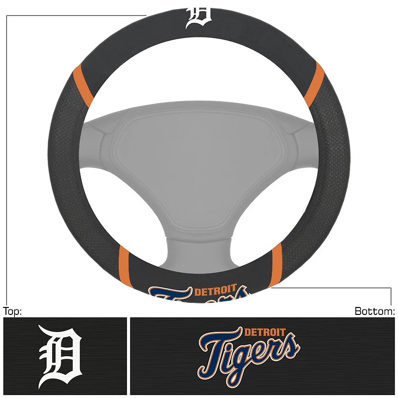 Logo Brands Detroit Tigers Steering Wheel Cover