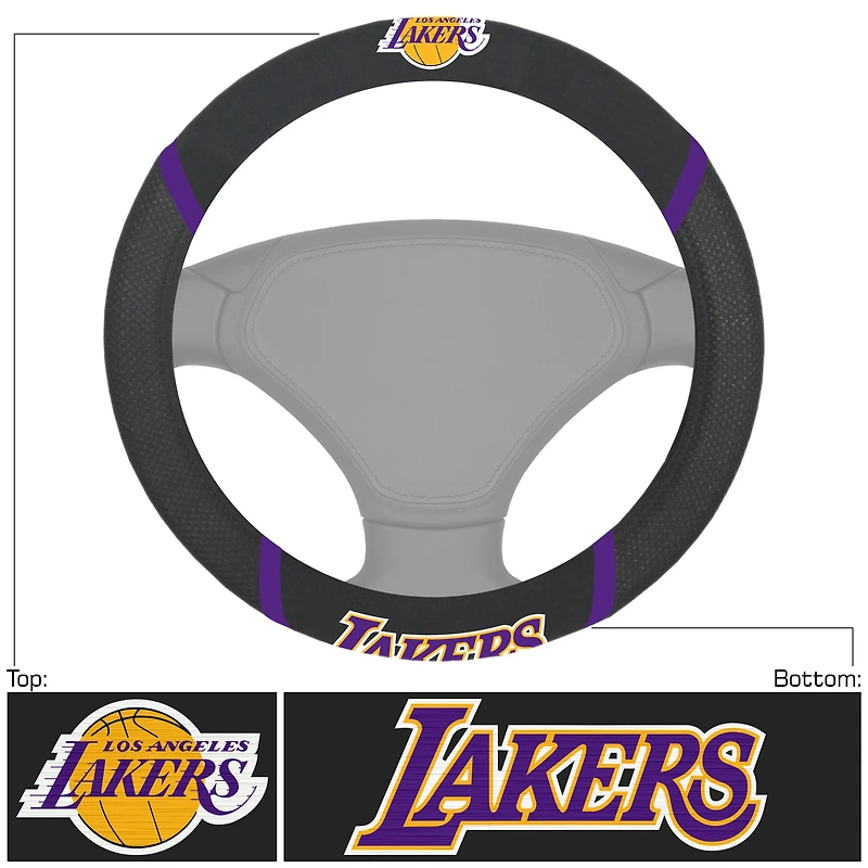 Logo Brands Los Angeles Lakers Steering Wheel Cover