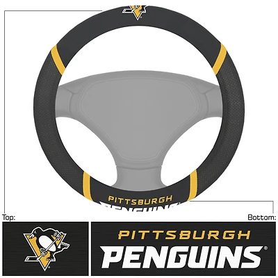 Logo Brands  Pittsburgh Penguins Steering Wheel Cover
