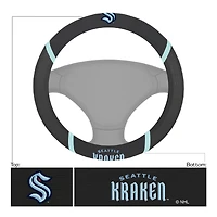 Logo Brands  Seattle Kraken Steering Wheel Cover