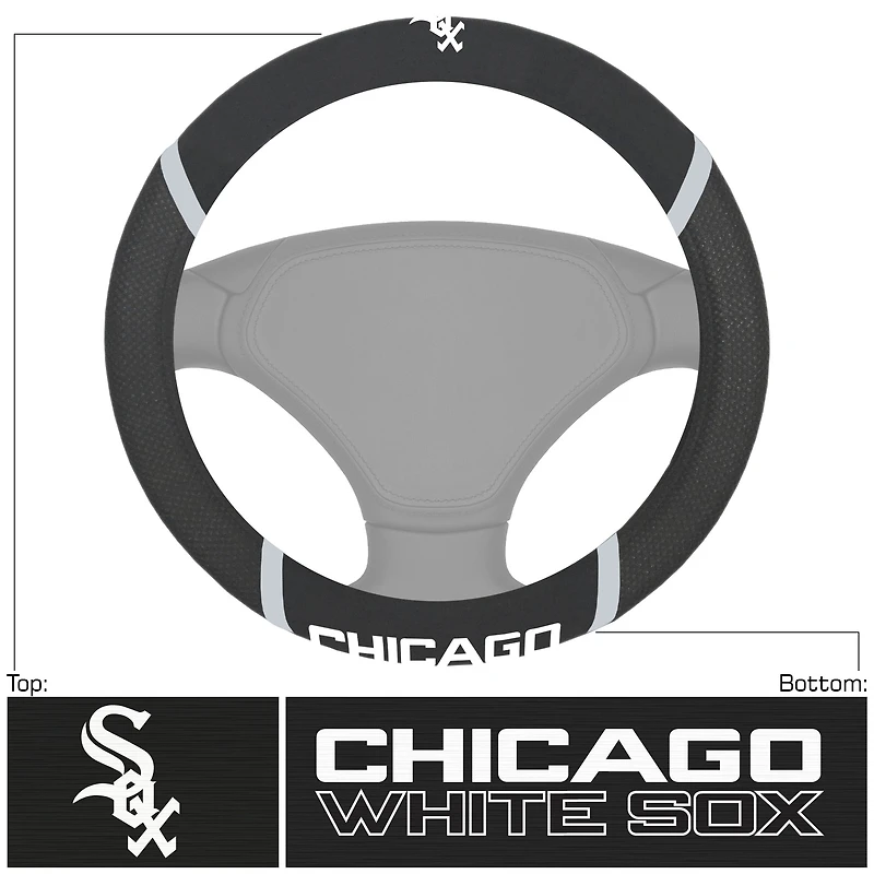 Logo Brands  Chicago White Sox Steering Wheel Cover