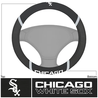 Logo Brands  Chicago White Sox Steering Wheel Cover