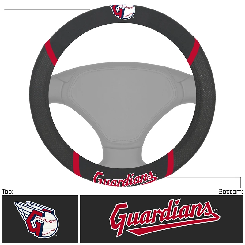 Logo Brands  Cleveland Guardians Steering Wheel Cover
