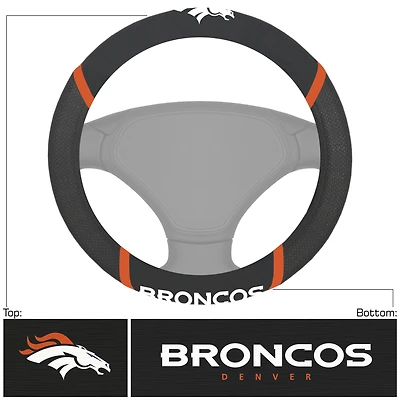 Logo Brands  Denver Broncos Steering Wheel Cover