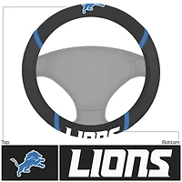 Logo Brands  Detroit Lions Steering Wheel Cover