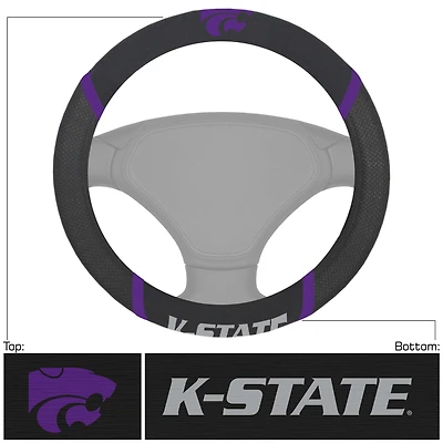 Logo Brands  Kansas State Wildcats Steering Wheel Cover