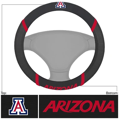 Logo Brands  Arizona Wildcats Steering Wheel Cover