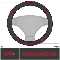 Logo Brands  Arkansas Razorbacks Steering Wheel Cover