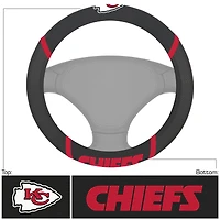 Logo Brands  Kansas City Chiefs Steering Wheel Cover