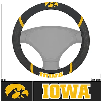 Iowa Hawkeyes Steering Wheel Cover