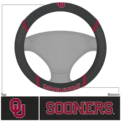 Logo Brands  Oklahoma Sooners Steering Wheel Cover