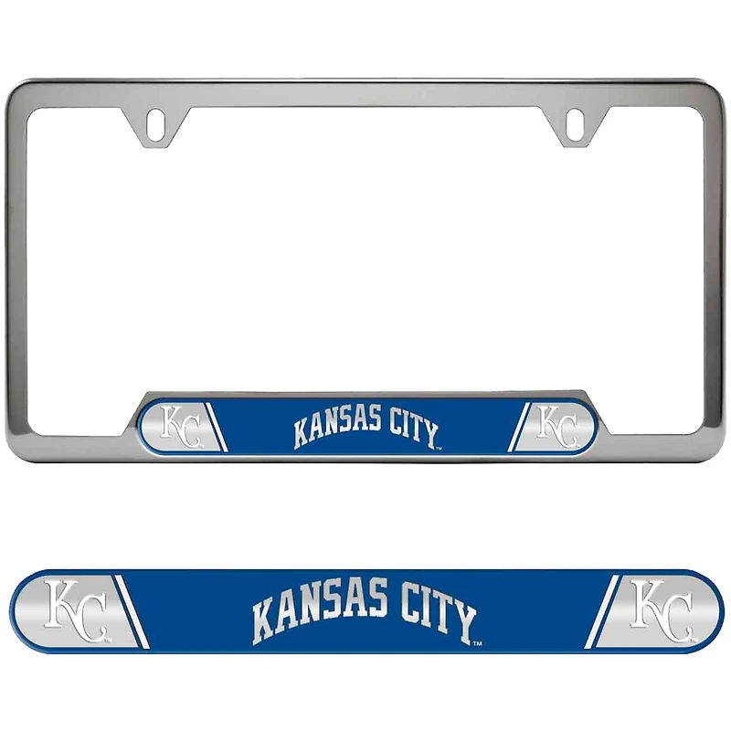 Logo Brands  Kansas City Royals Embossed License Plate Frame