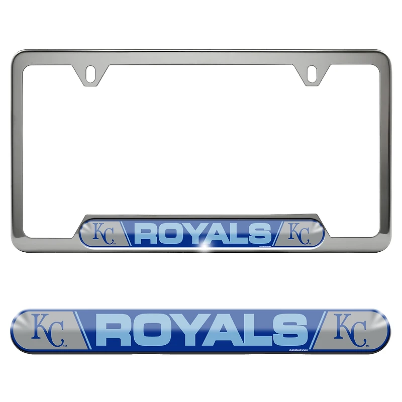 Logo Brands  Kansas City Royals Embossed License Plate Frame