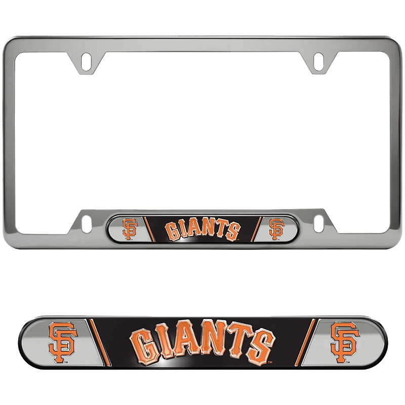 Logo Brands San Francisco Giants Embossed License Plate Frame