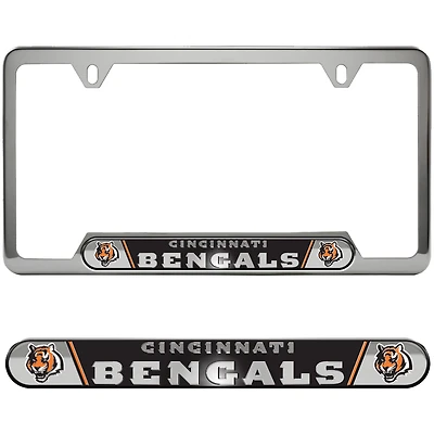 Logo Brands  Cincinnati Bengals Embossed License Plate Frame