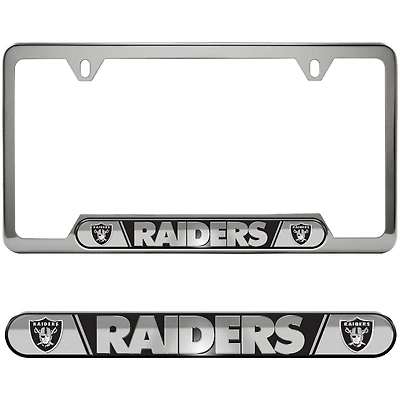 Logo Brands  Las Vegas Raiders Embossed License Plate Frame