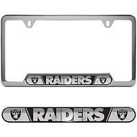 Logo Brands  Las Vegas Raiders Embossed License Plate Frame