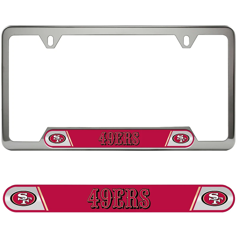 Logo Brands  San Francisco 49ers Embossed License Plate Frame