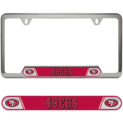 Logo Brands San Francisco 49ers Embossed License Plate Frame