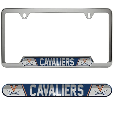 Logo Brands  Virginia Cavaliers Embossed License Plate Frame