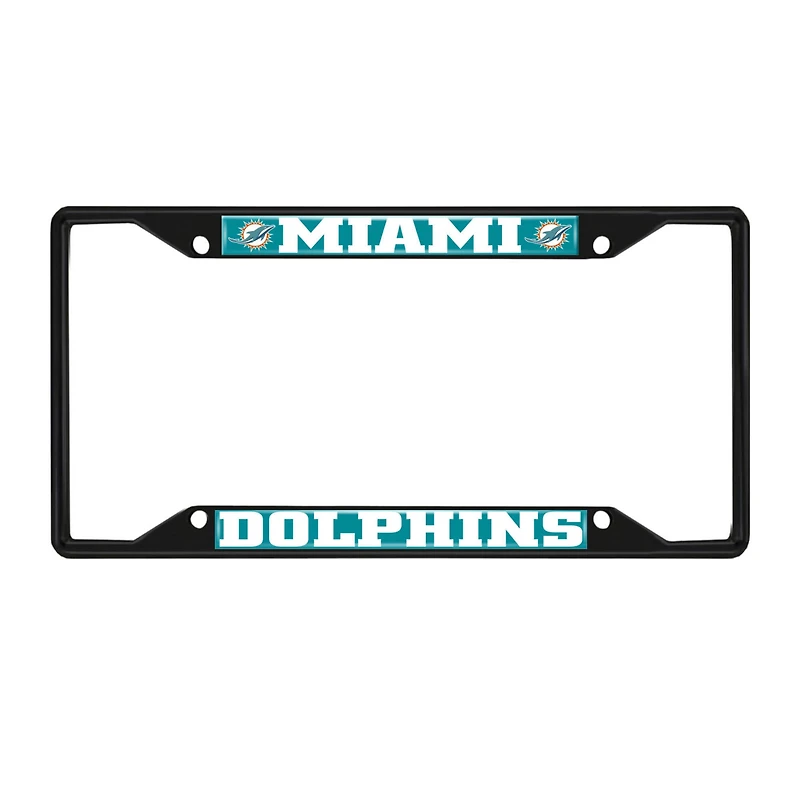 Logo Brands  Miami Dolphins License Plate Frame