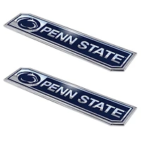 Logo Brands  Penn State Nittany Lions 2-Pack Embossed Truck Emblem Set