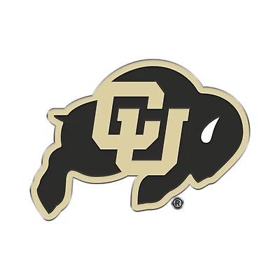 Logo Brands  Colorado Buffaloes Embossed Color Auto Emblem