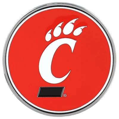 Logo Brands  Cincinnati Bearcats Embossed Color Auto Emblem