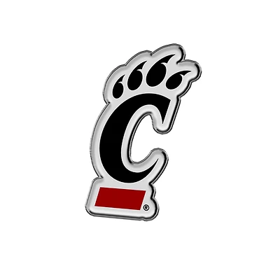 Logo Brands  Cincinnati Bearcats Embossed Color Auto Emblem