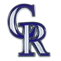 Logo Brands  Colorado Rockies Embossed Color Auto Emblem