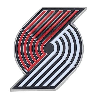 Logo Brands Portland Trail Blazers Embossed Color Auto Emblem