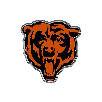 Logo Brands  Chicago Bears Embossed Color Auto Emblem