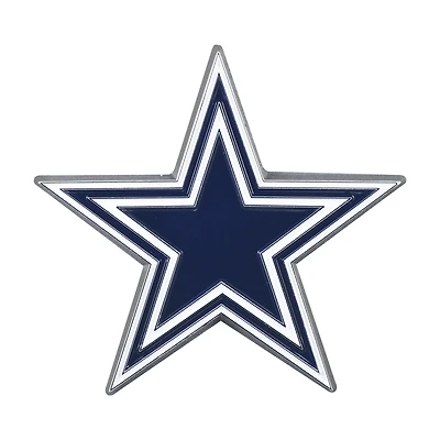 Logo Brands Dallas Cowboys Embossed Color Auto Emblem