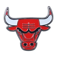 Logo Brands  Chicago Bulls Embossed Color Auto Emblem