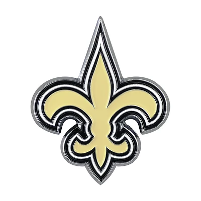 Logo Brands  New Orleans Saints Embossed Color Auto Emblem