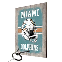 Logo Brands Miami Dolphins Ring Toss Game