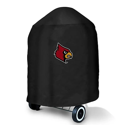 Logo Brands  Louisville Cardinals Kettle Grill Cover
