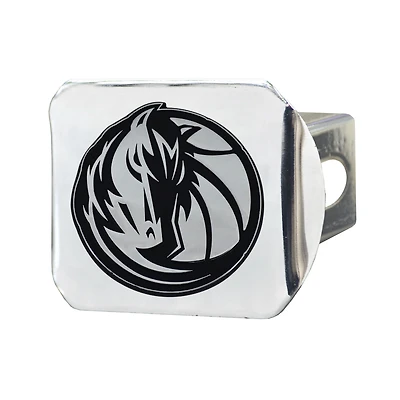 Logo Brands  Dallas Mavericks Chrome on Chrome Hitch Cover