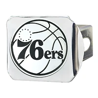 Logo Brands Philadelphia 76ers Chrome on Chrome Hitch Cover