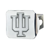 Logo Brands  Indiana Hoosiers Chrome on Chrome Hitch Cover