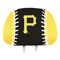 Logo Brands Pittsburgh Pirates Printed Two-Pack Headrest Covers
