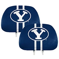 Logo Brands  BYU Cougars Printed Headrest Cover