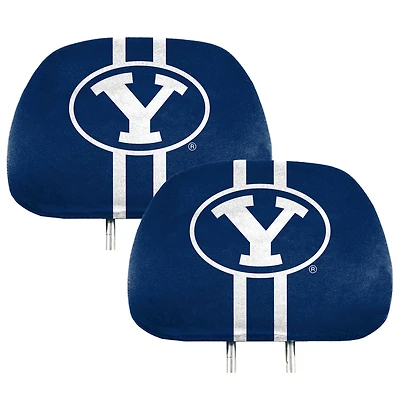 Logo Brands  BYU Cougars Printed Headrest Cover