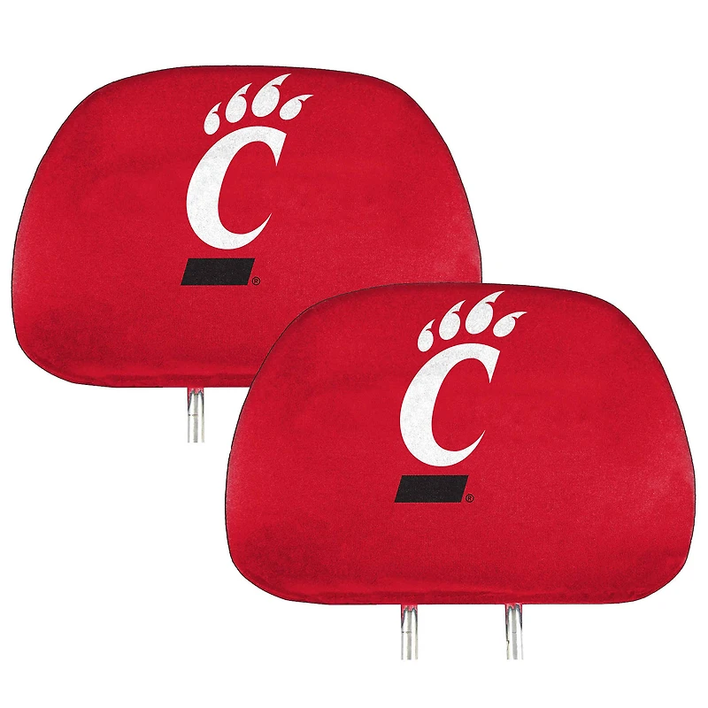 Logo Brands  Cincinnati Bearcats Printed Headrest Cover
