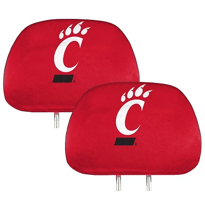 Logo Brands  Cincinnati Bearcats Printed Headrest Cover