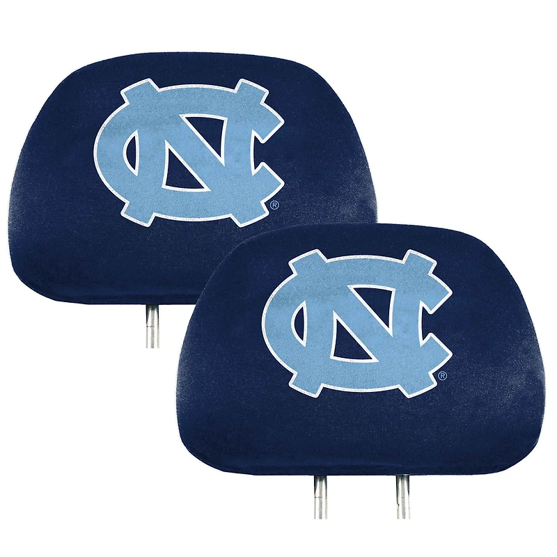 Logo Brands  North Carolina Tar Heels Printed Headrest Cover