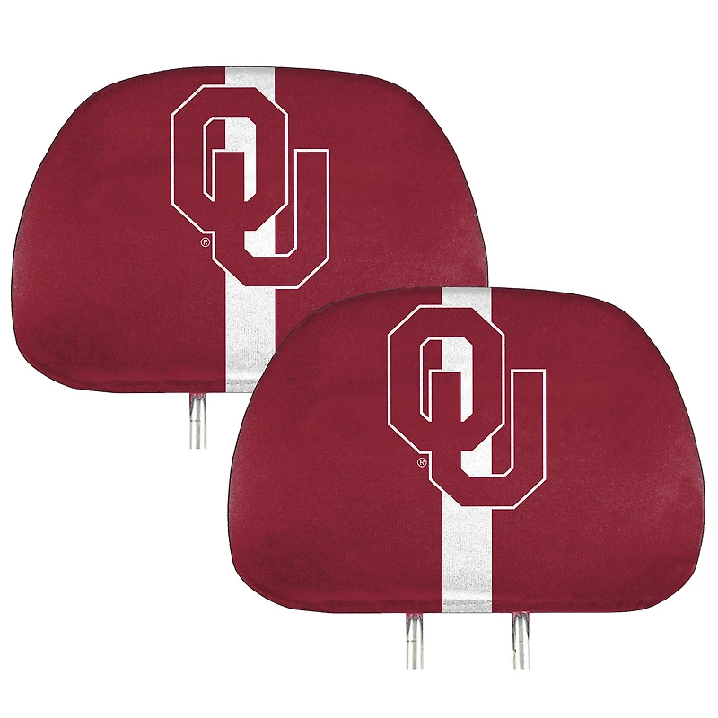 Logo Brands  Oklahoma Sooners Printed Headrest Cover
