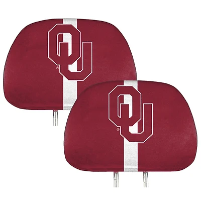 Logo Brands  Oklahoma Sooners Printed Headrest Cover