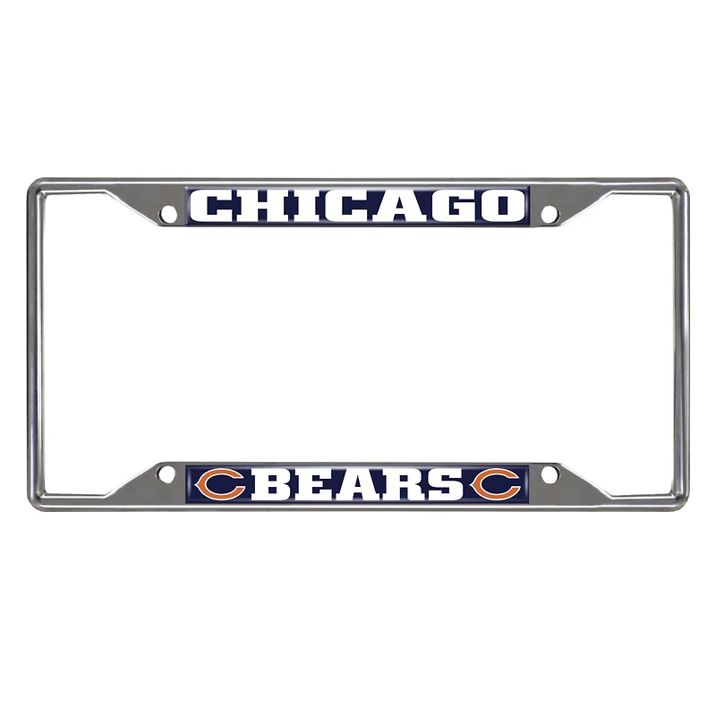 Chicago Bears Chrome License Plate Frame