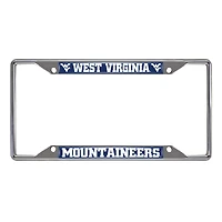 West Virginia Mountaineers Chrome License Plate Frame